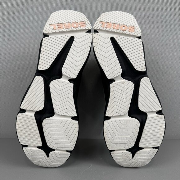 Sorel Kinetic Renegade Caribou Waterproof Shoes Ankle Boots Womens 10 Grey Green - Picture 7 of 9